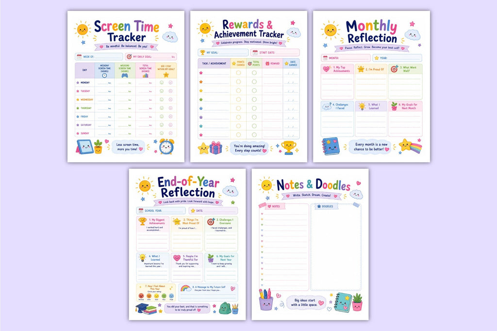 Kids Productivity Planner