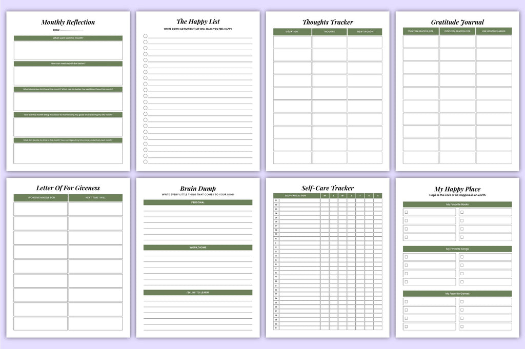 Self Care Journal