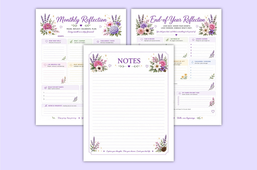 Self Care Planner