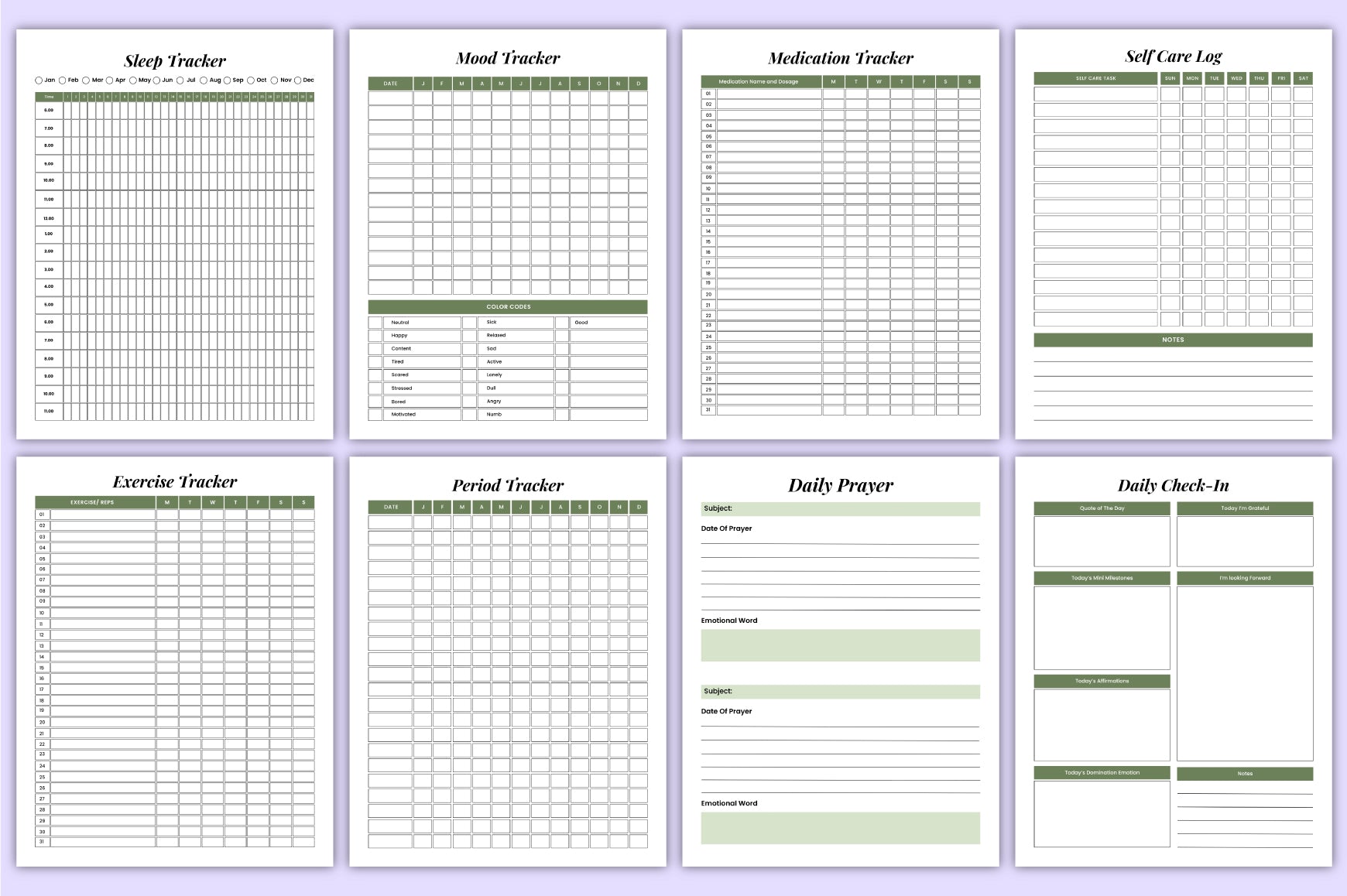 Self Care Journal