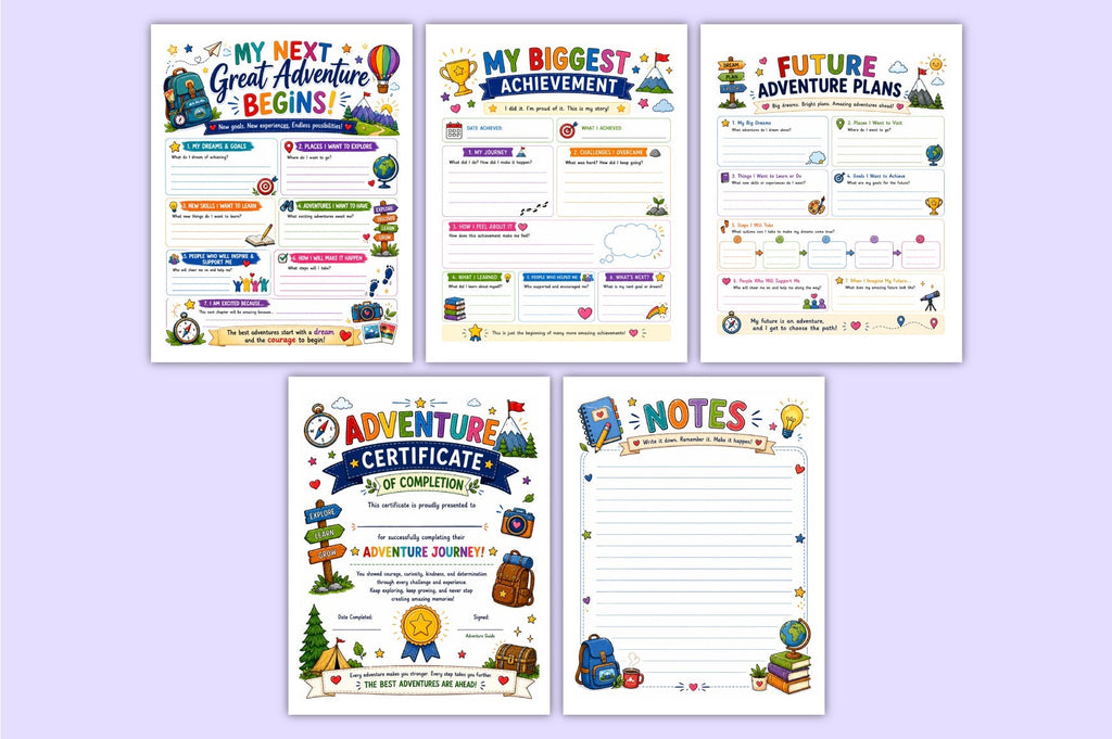 Smart Adventures For Kids Planner