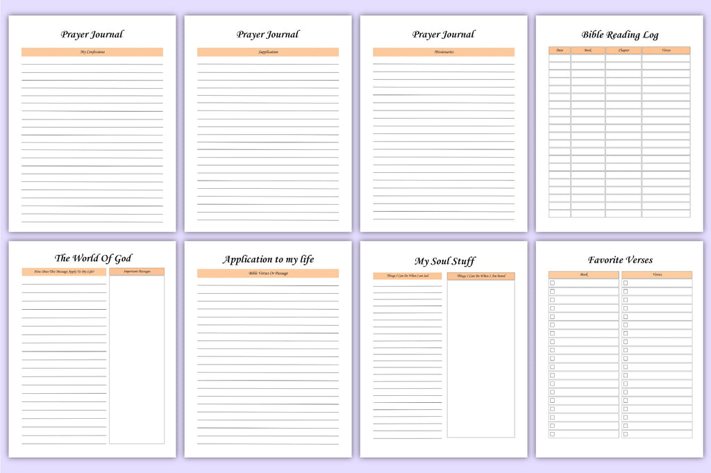 Scripture Study Reflection Journal