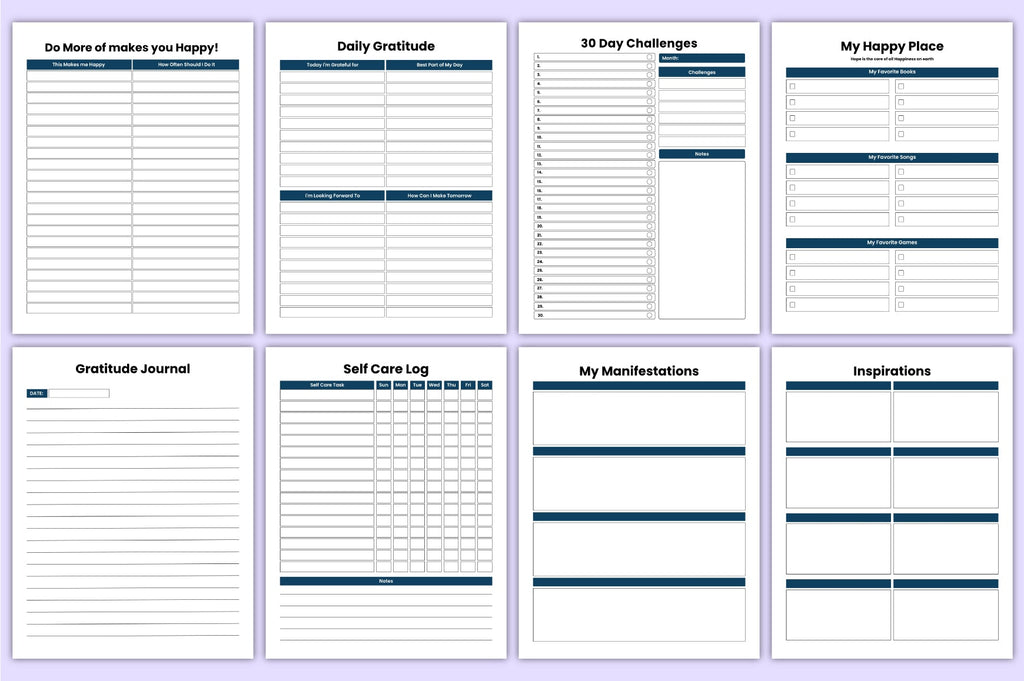 Anxiety Depression Planner