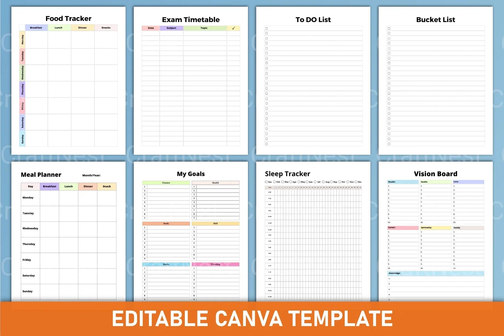 ADHD Printable Planner printable organization tool for children