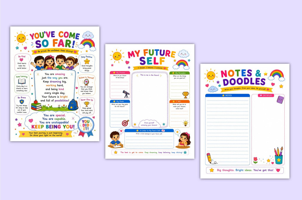 Positive Mind For Kids Planner