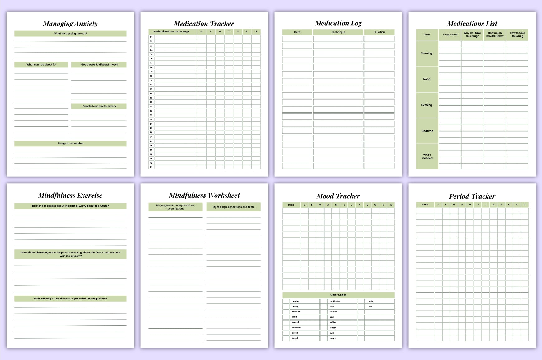 Therapy Self Care Workbook