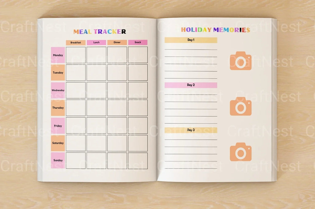 ADHD Printable Planner school planner and homework organization pages