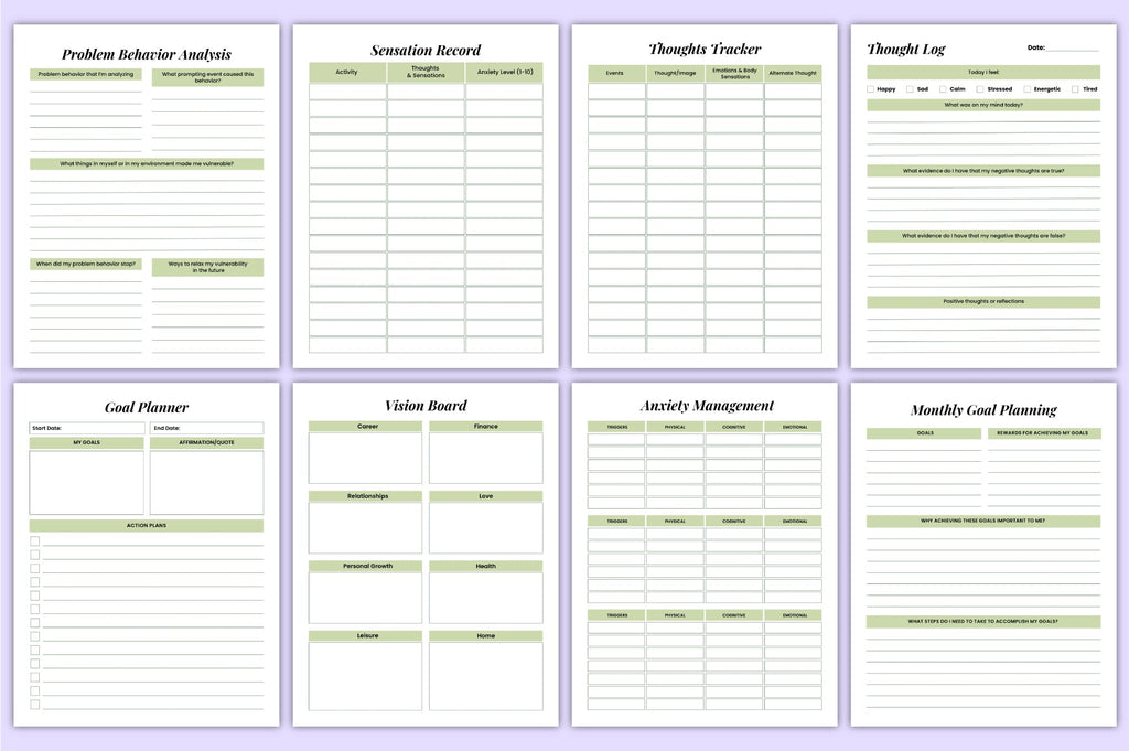 Therapy Self Care Workbook