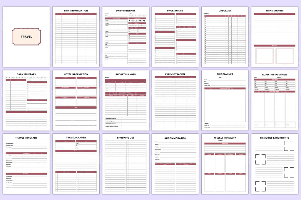 Ultimate ADHD Life Organizer complete printable ADHD planner bundle