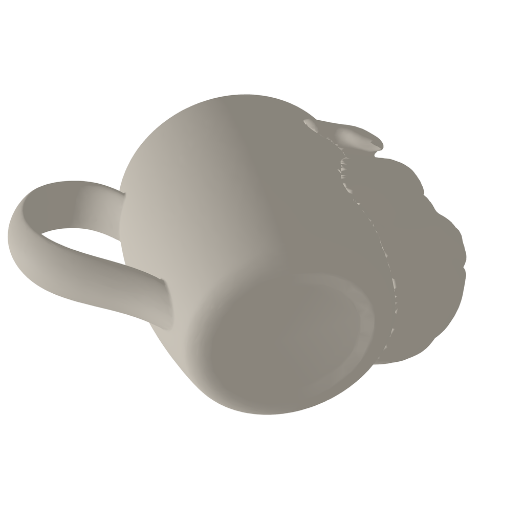 Pug Mug 3D Print STL File