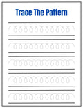 Trace the Pattern Prewriting Workbook