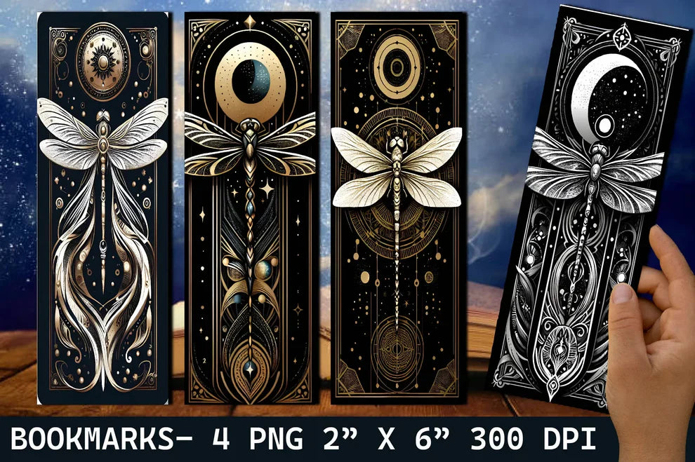 Dragonfly Bookmark Magic Dragonflies Bookmarks