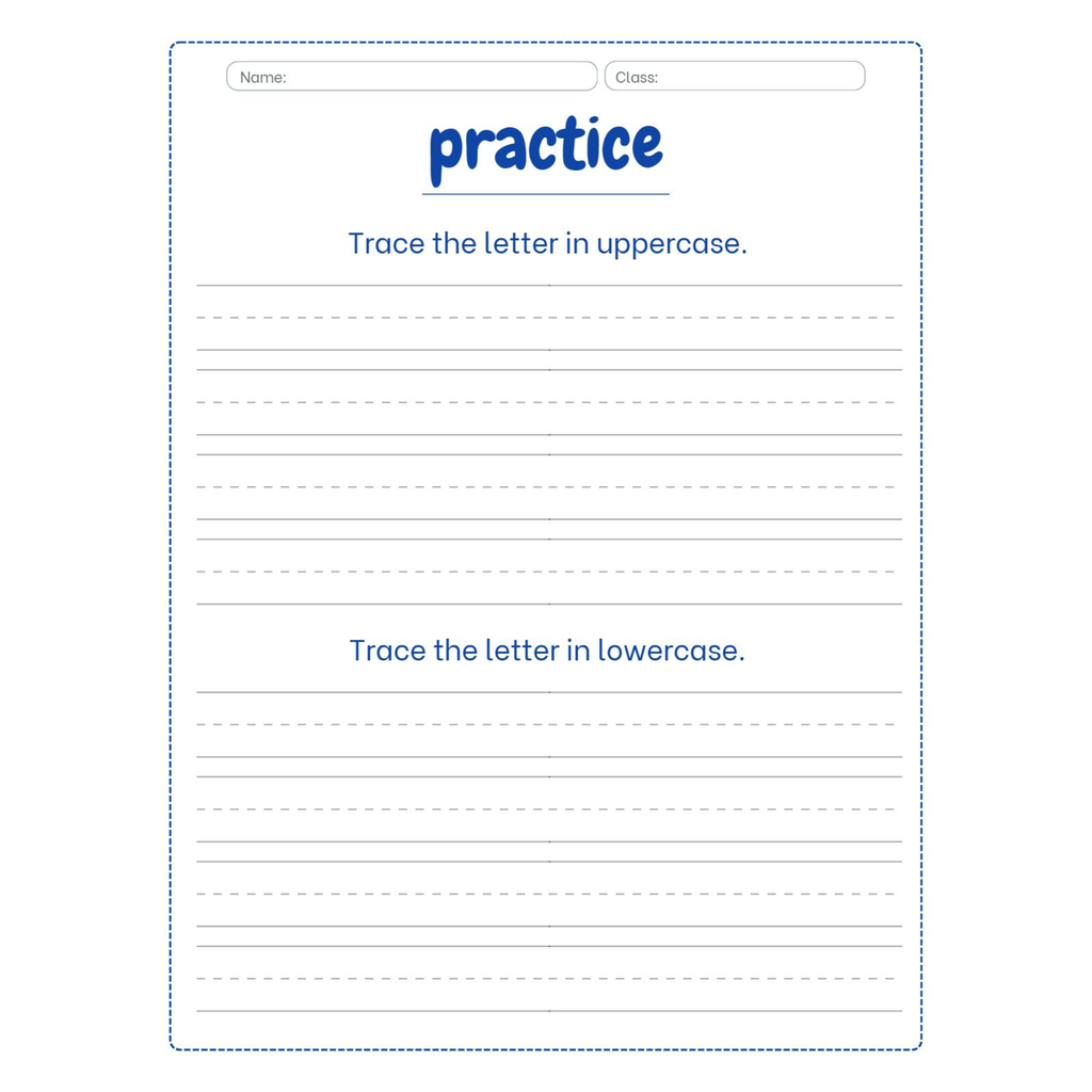 Alphabet Letter Tracing Workbook for Kids