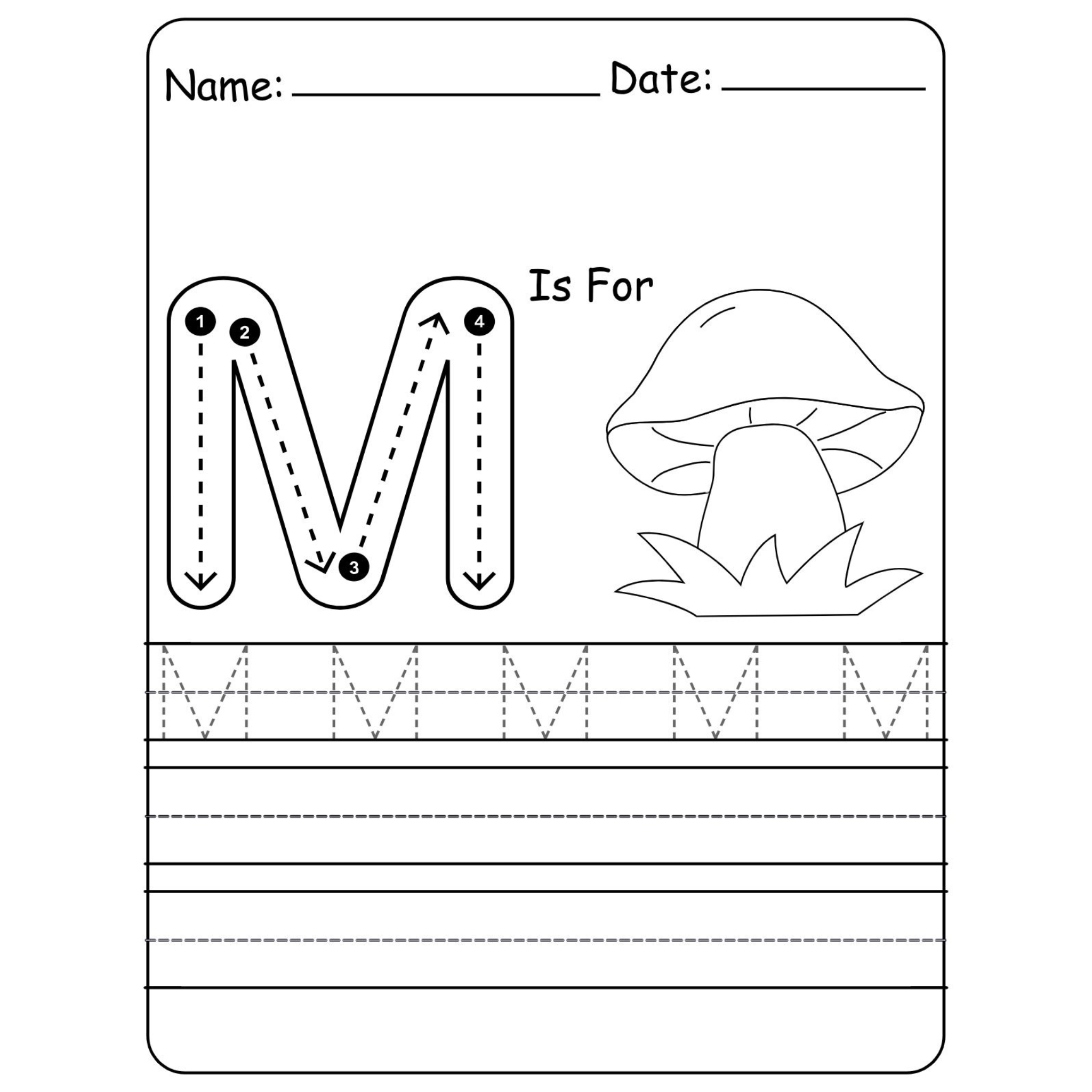 Alphabet Tracing Book