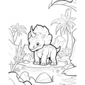 Cute Dinosaur Coloring Pages