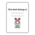 Cute Bunny Scissor Skills Worksheets