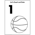 Let?? Count and Color Number Worksheets