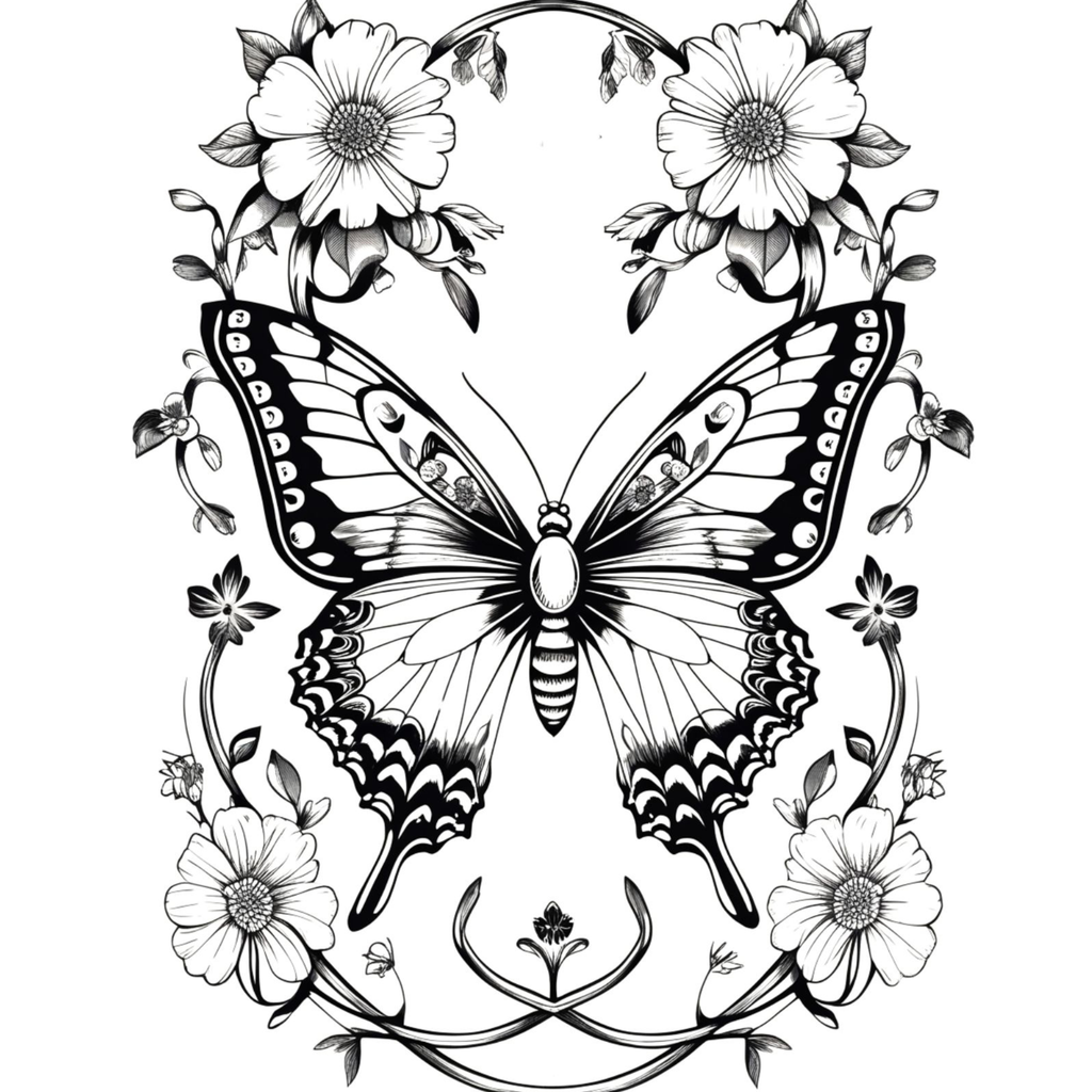 Butterfly Coloring Pages