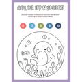 Color by Number Activity Worksheets