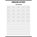 Cursive Handwriting Tracing Practice Worksheets