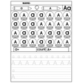 Alphabet Handwriting Letter Recognition Worksheets
