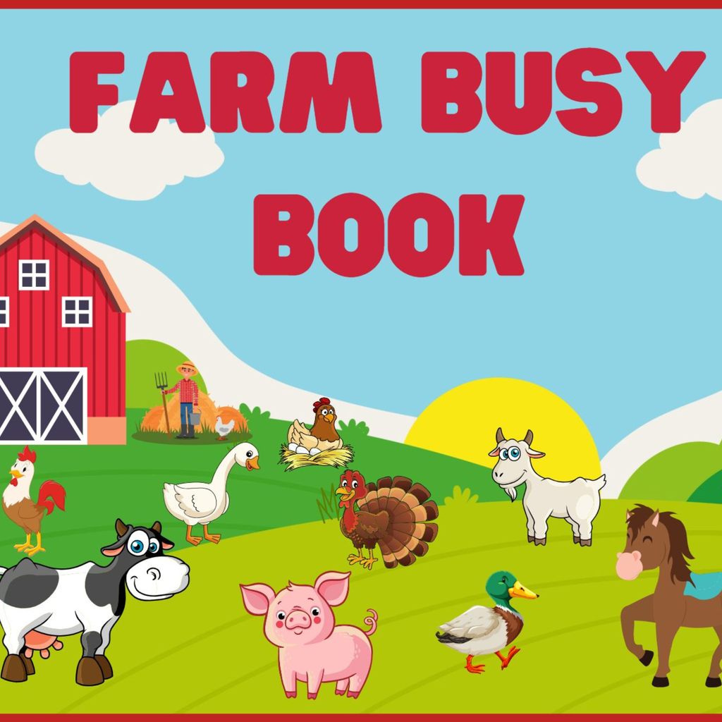 Farm Animals Busy Book