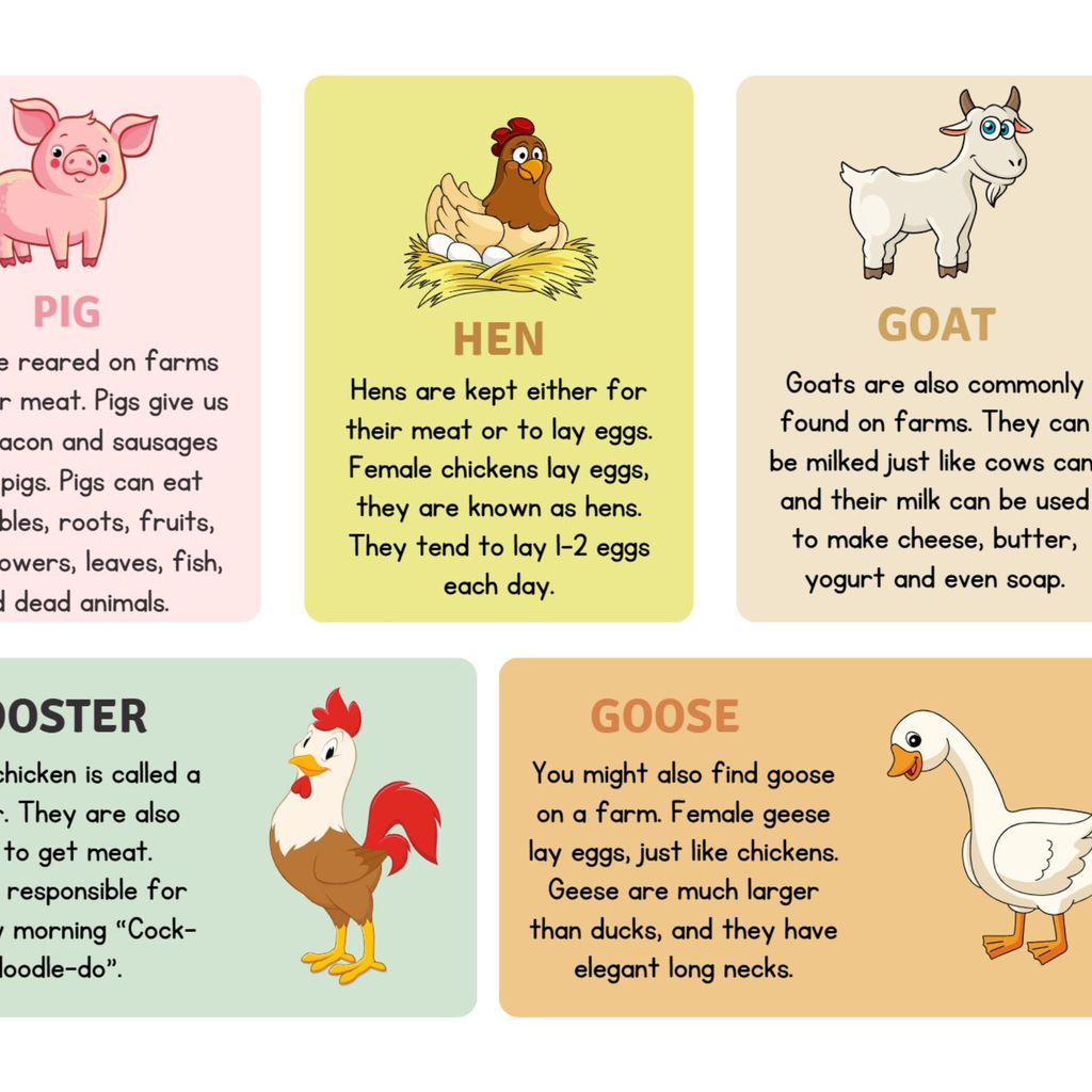 Farm Animals Busy Book