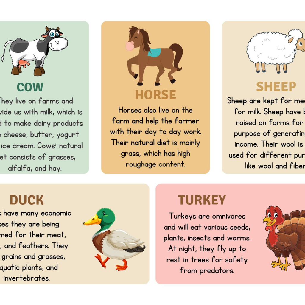 Farm Animals Busy Book