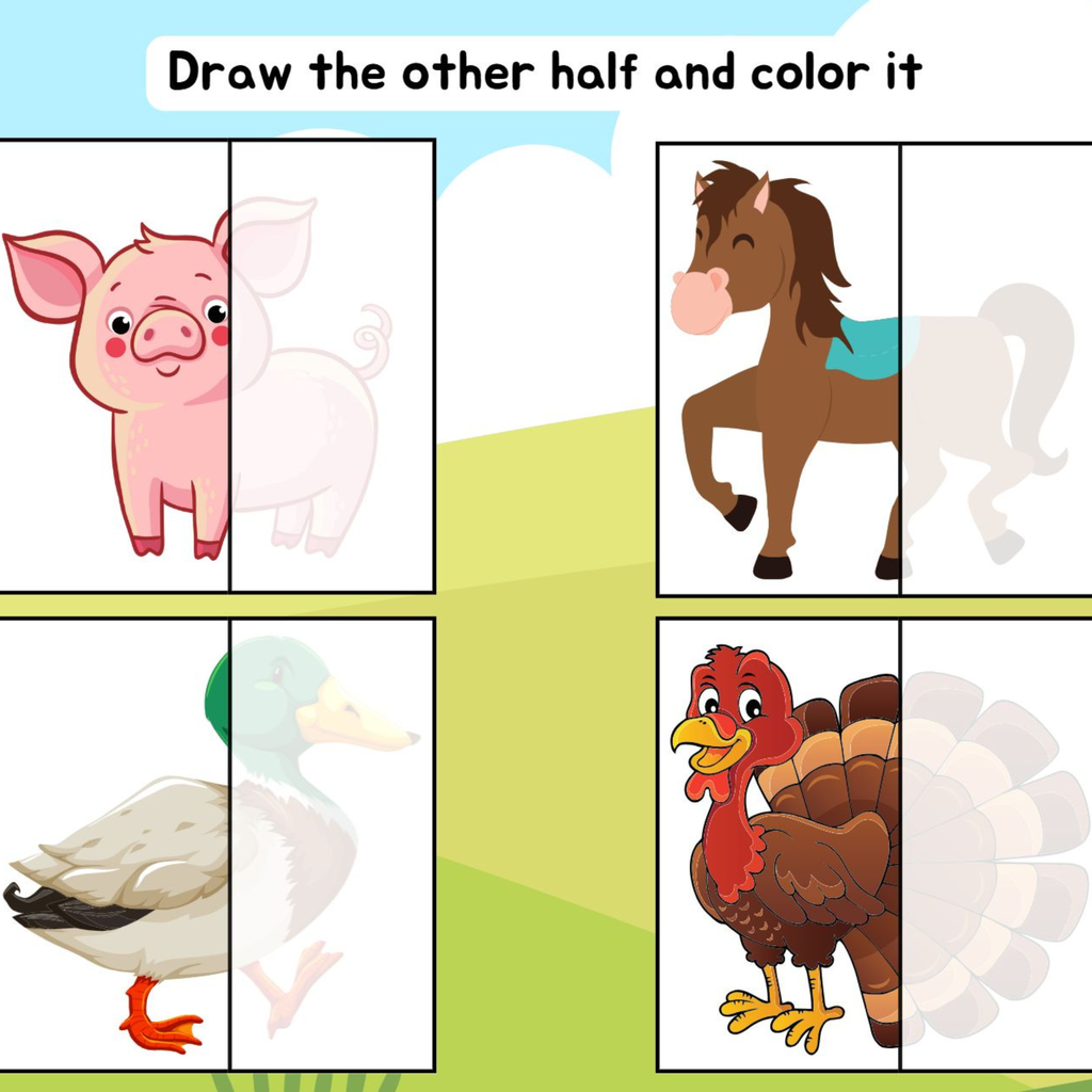 Farm Animals Busy Book