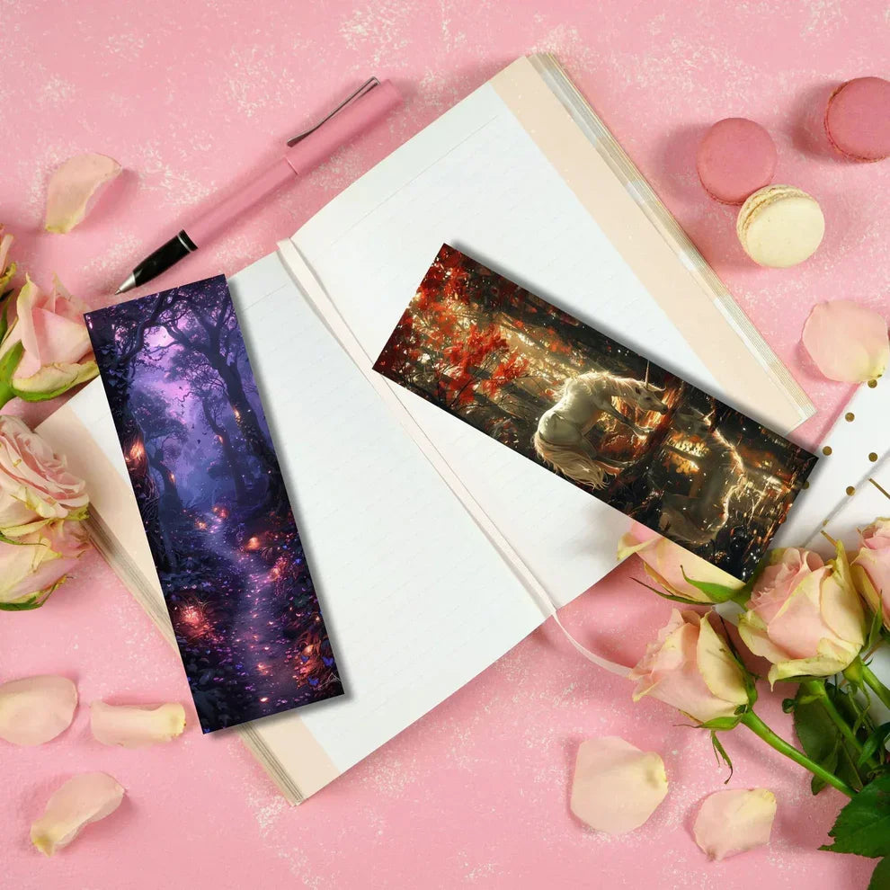 Mystical Bookmarks Junk Journal Pages