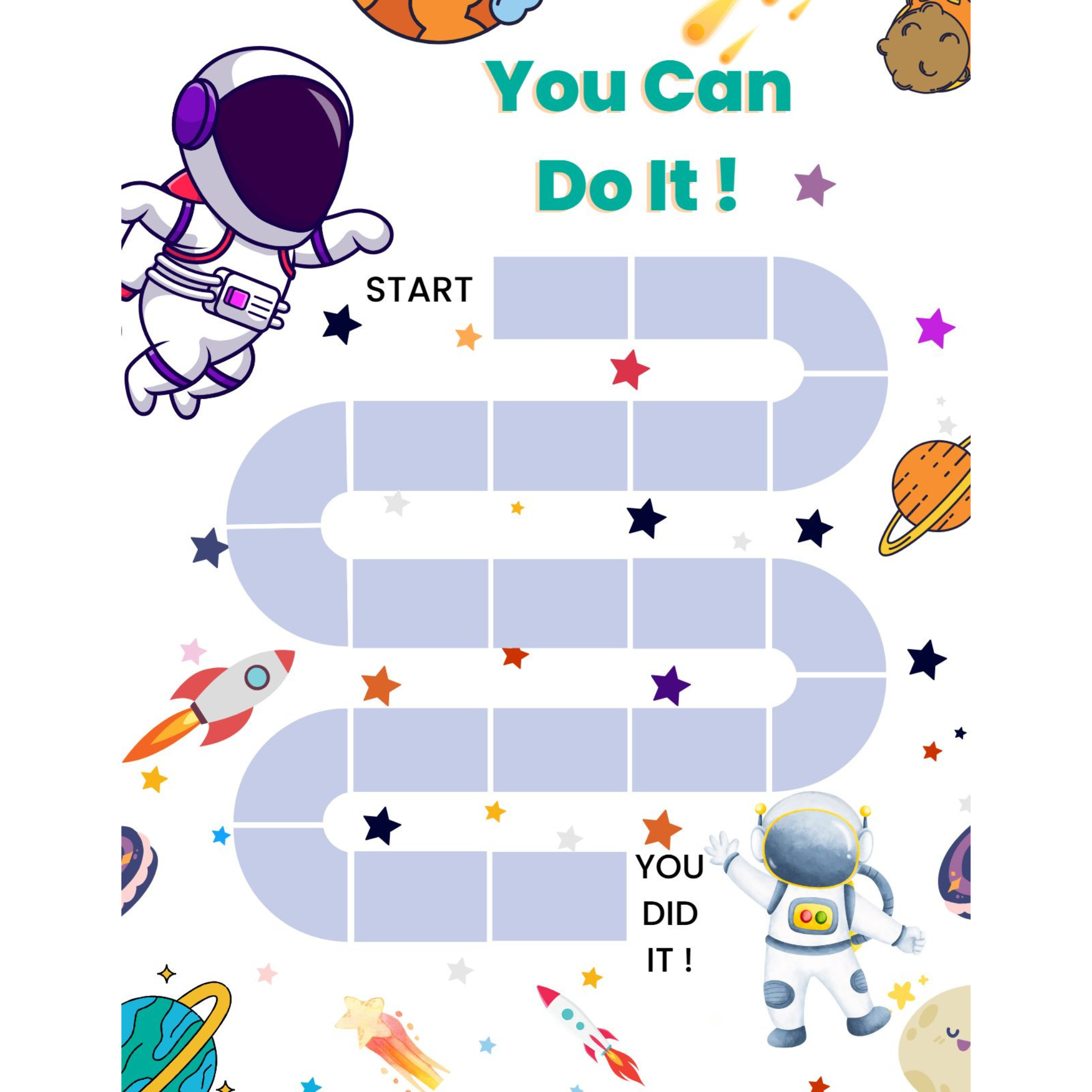 Outer Space Reward Chart