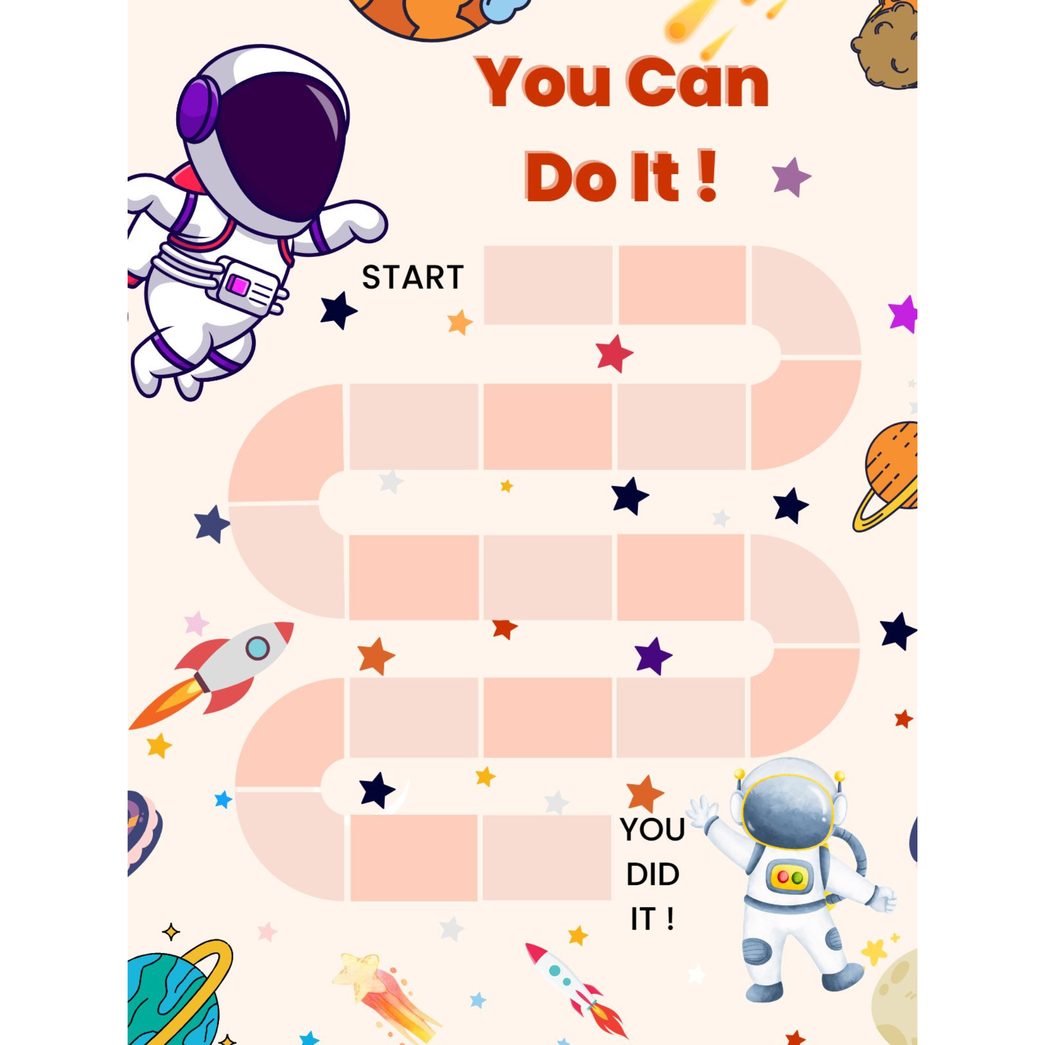Outer Space Reward Chart