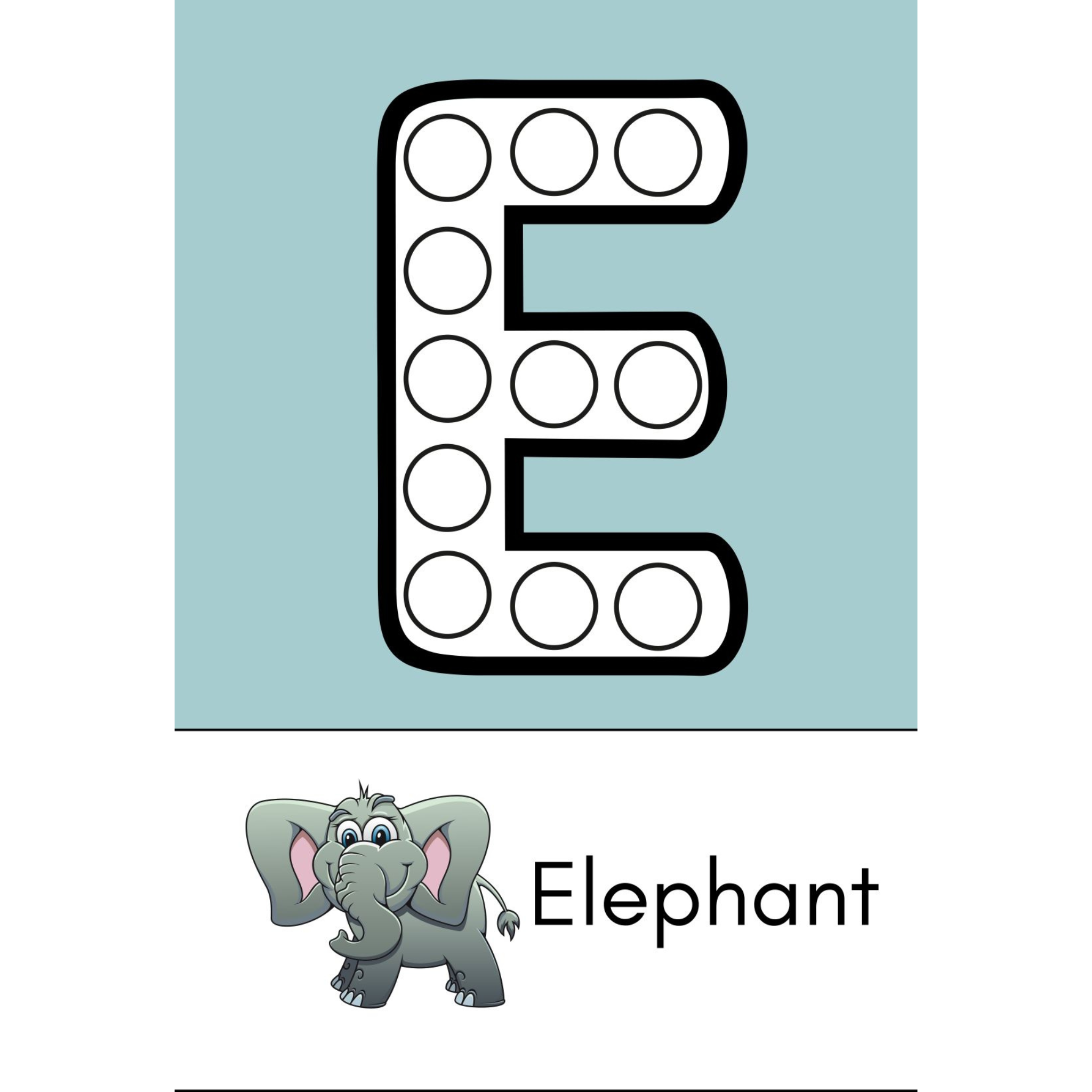 Alphabet Animals Dot Marker Worksheets