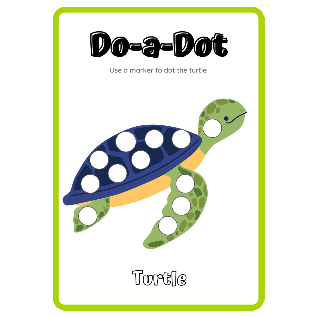 Do a Dot Fruits Vegetables Letters Worksheets