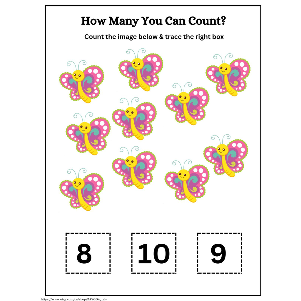 How Many Count and Trace Activity Pages