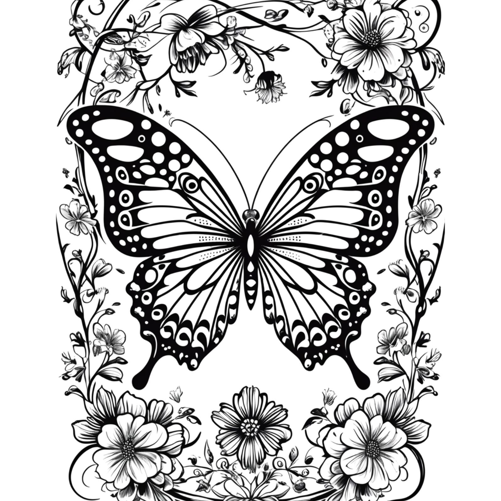 Butterfly Coloring Pages