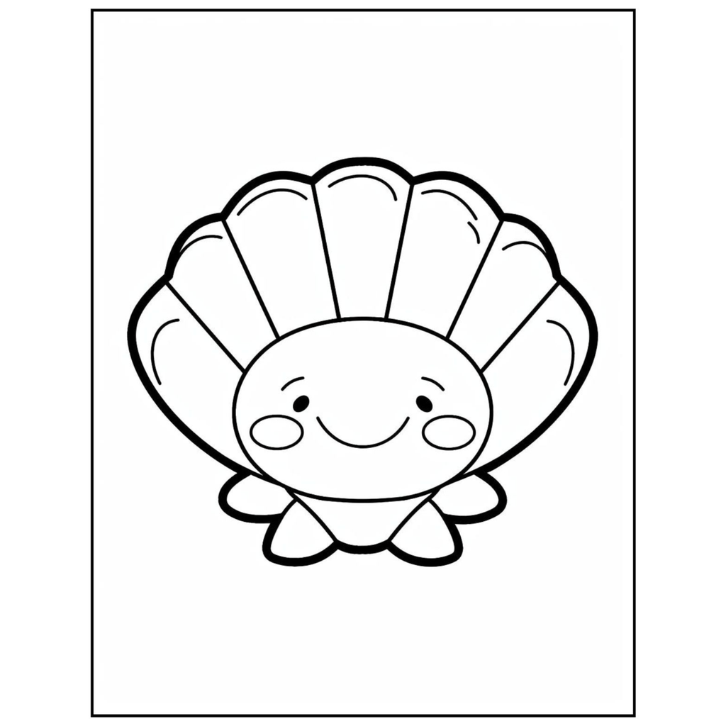 Kawaii Summer Coloring Pages
