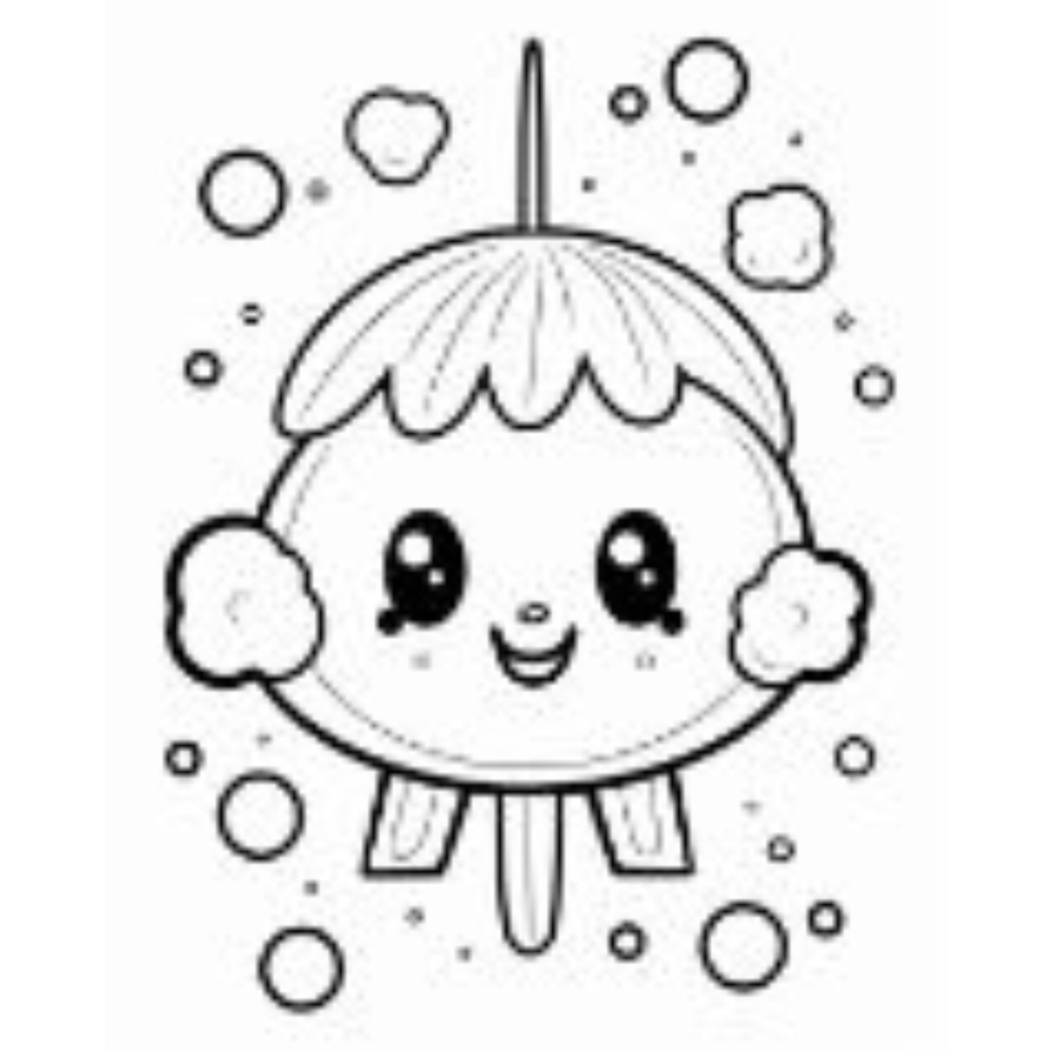 Cute Weather Coloring Book