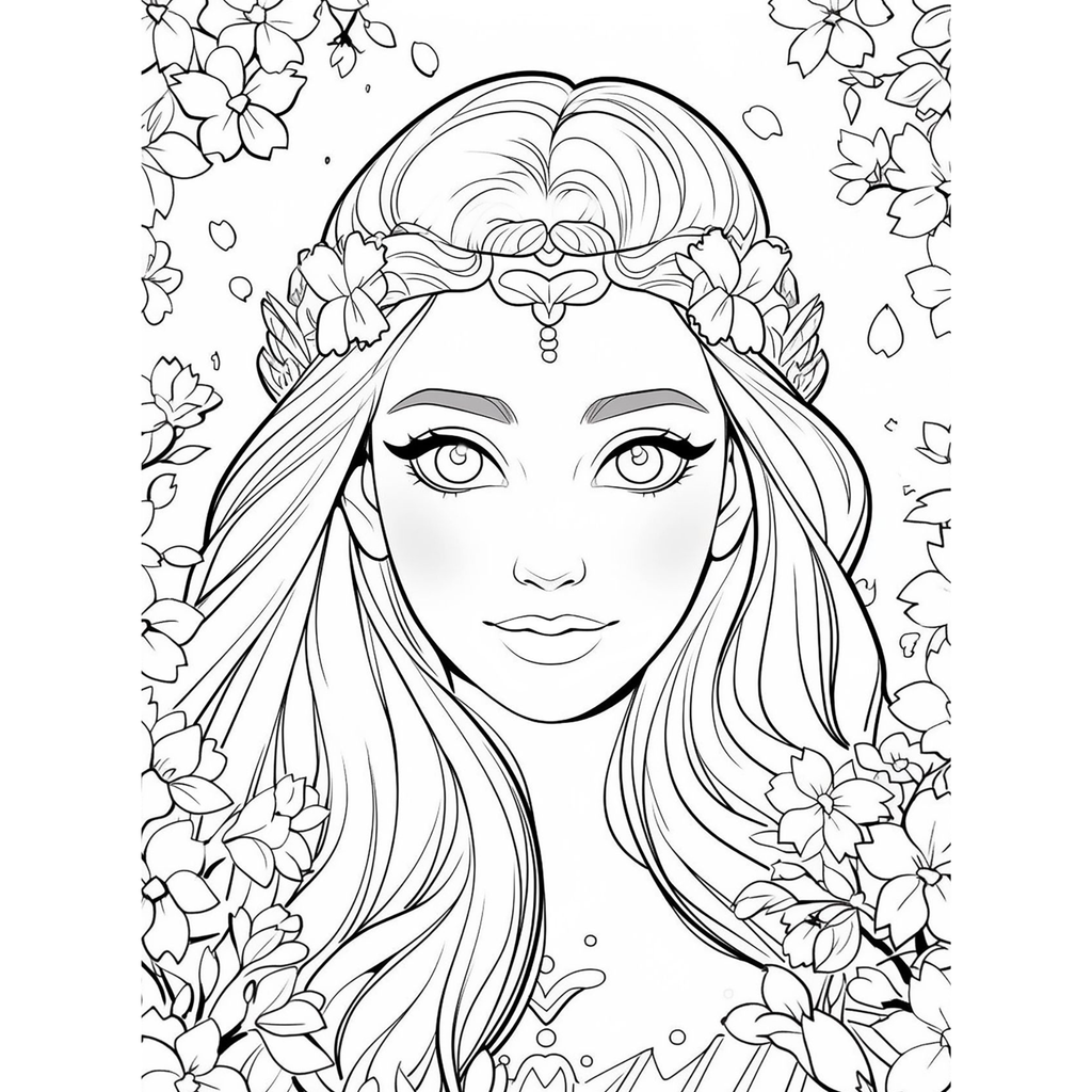 Princess Coloring Book 0441