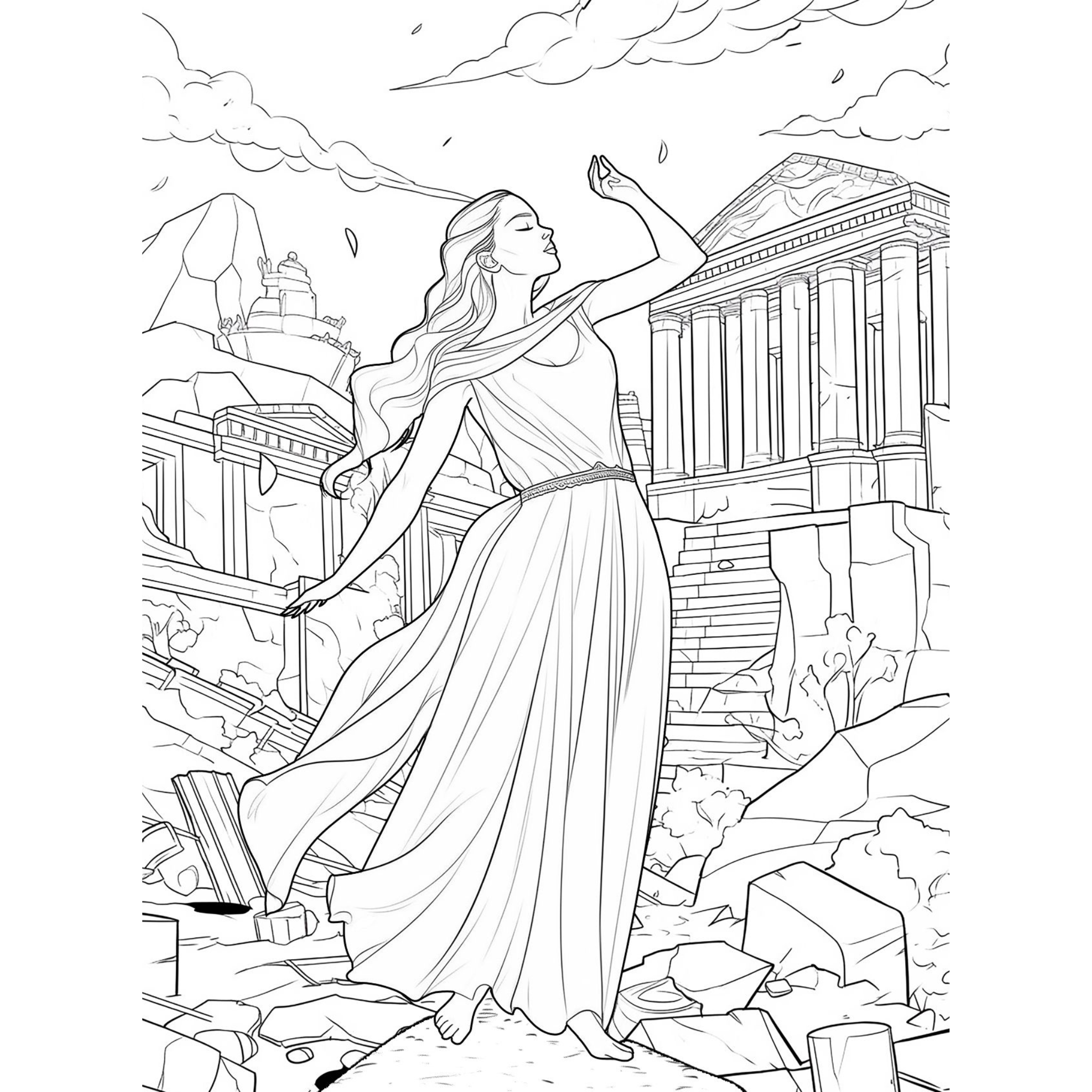 Princess Coloring Book 0441