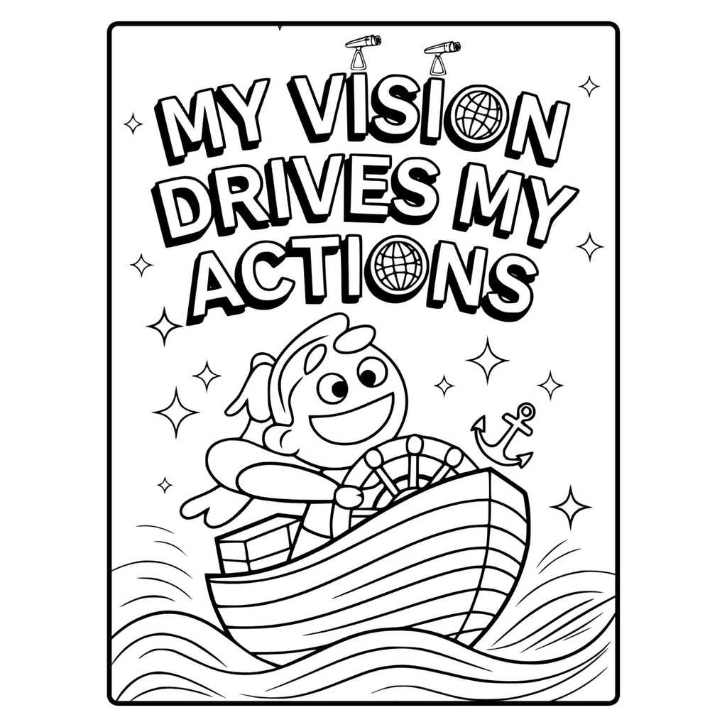 Positive Affirmation Coloring Pages 0551