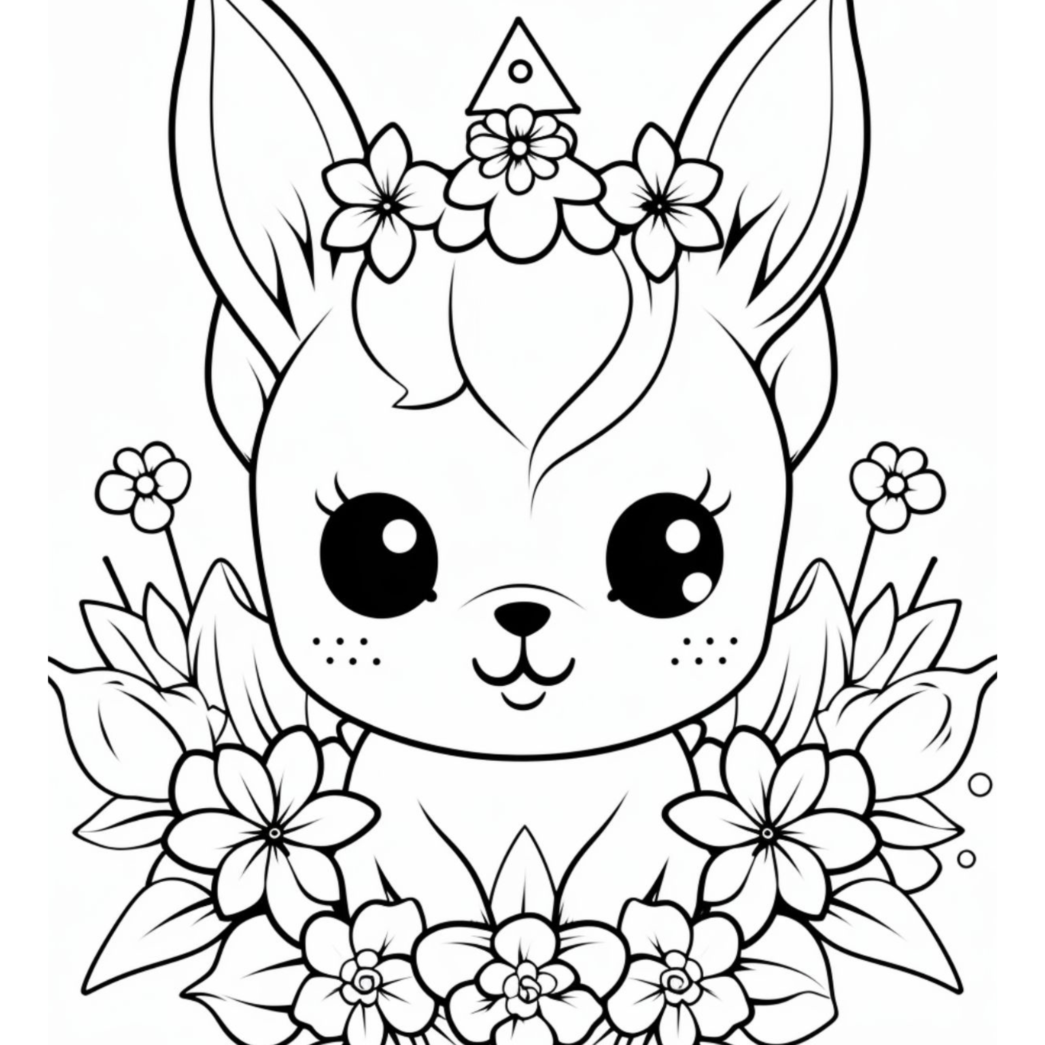 Kawaii Coloring Pages for Kids