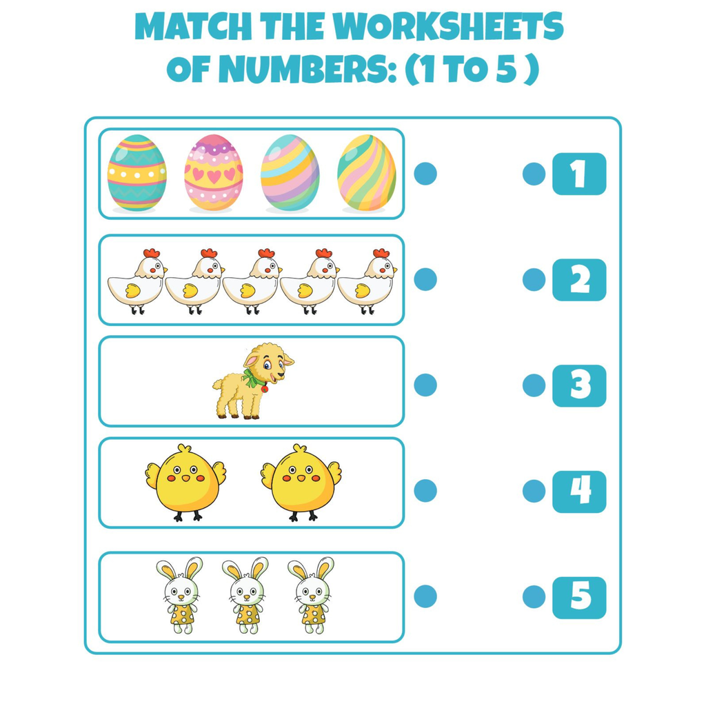 Learning Numbers Counting Activity Workbook