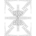 Mindfulness Mandala Quote Coloring Book