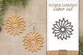 Earrings Flower SVG Bundle