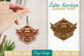 Zodiac Keychain SVG Bundle