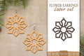 Earrings Flower SVG Bundle