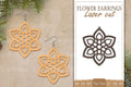Earrings Flower SVG Bundle