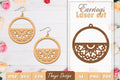 Earrings Mandala SVG Bundle SVG