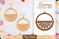 Earrings Mandala SVG Bundle